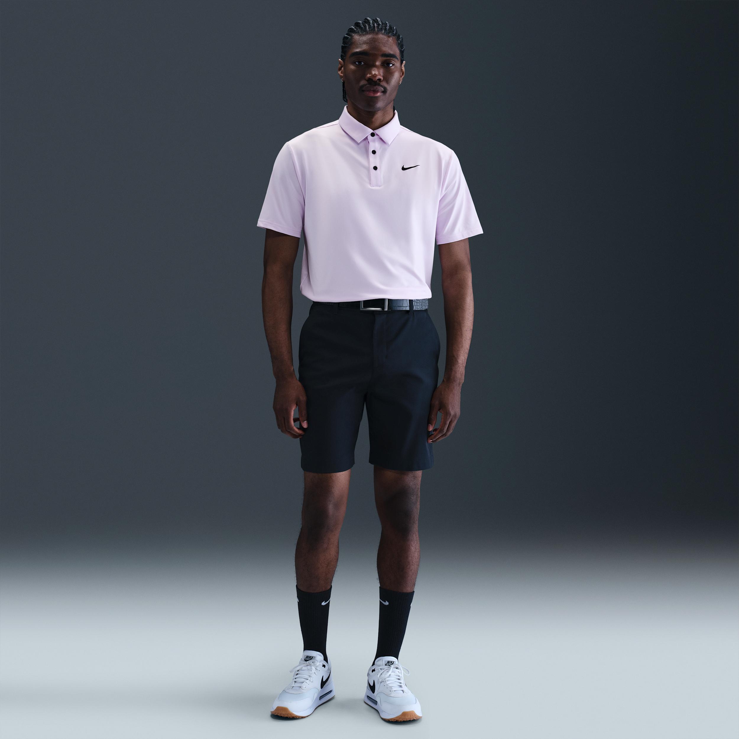 Nike Mens Tour Dri-FIT Solid Golf Polo | FZ7481-440 Product Image