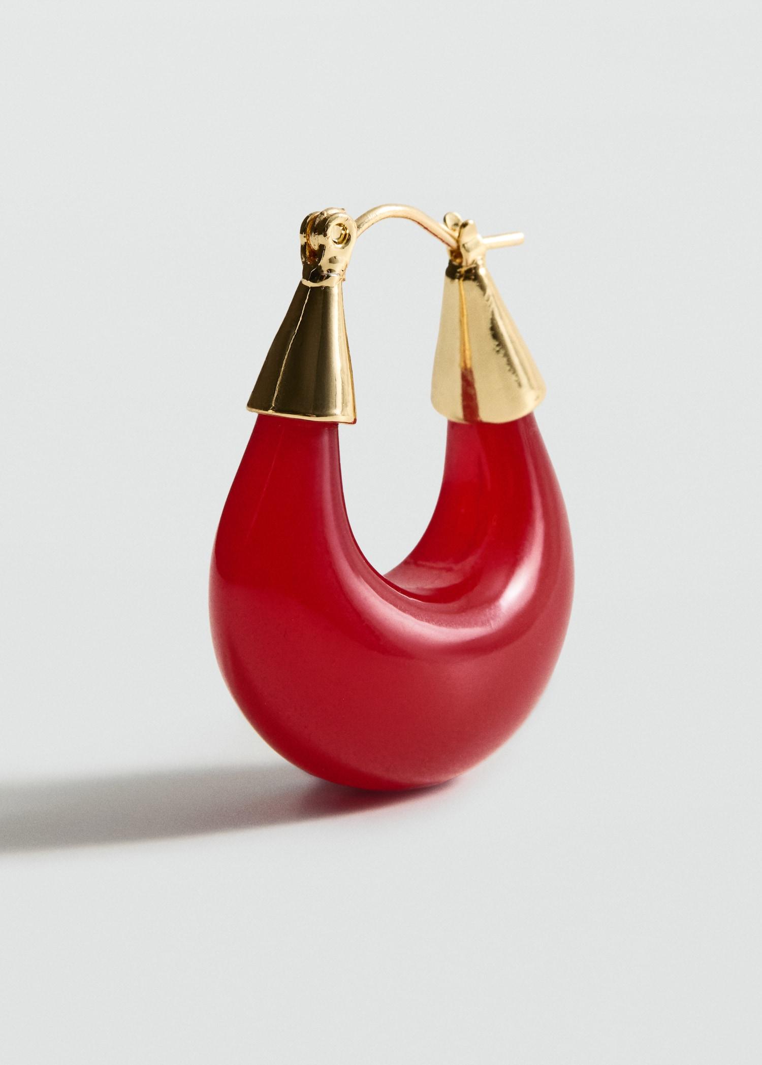 Mixed hoop earrings - Women | MANGO USA Product Image