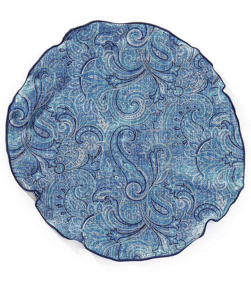 Edward Armah Paisley Floral Silk Pocket Square Product Image