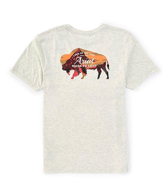 Ariat Bison Plains Short Sleeve Graphic T-Shirt Product Image
