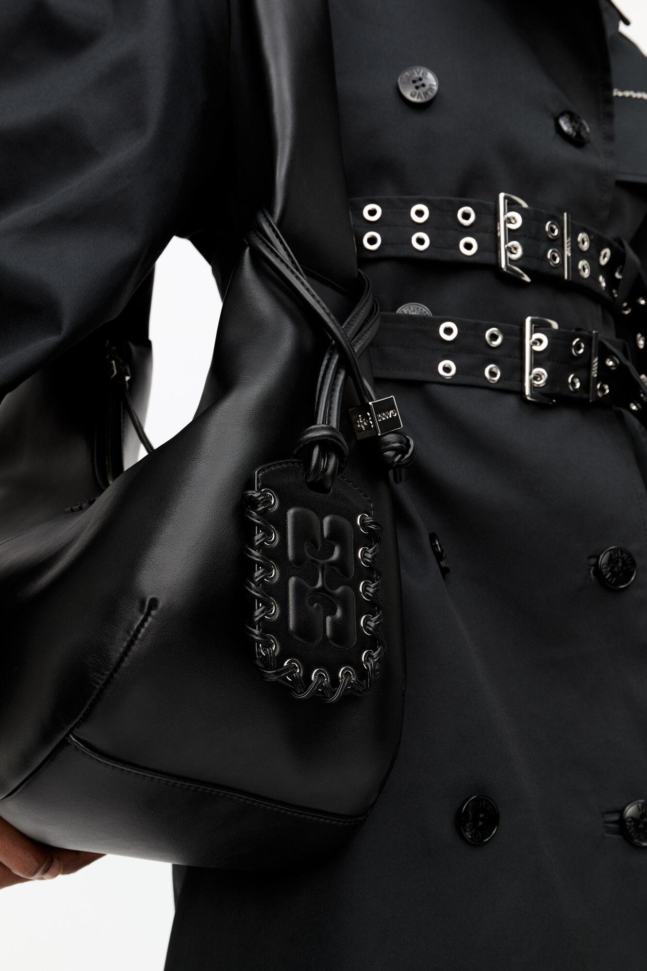 Black Medium Hobo Bag Product Image