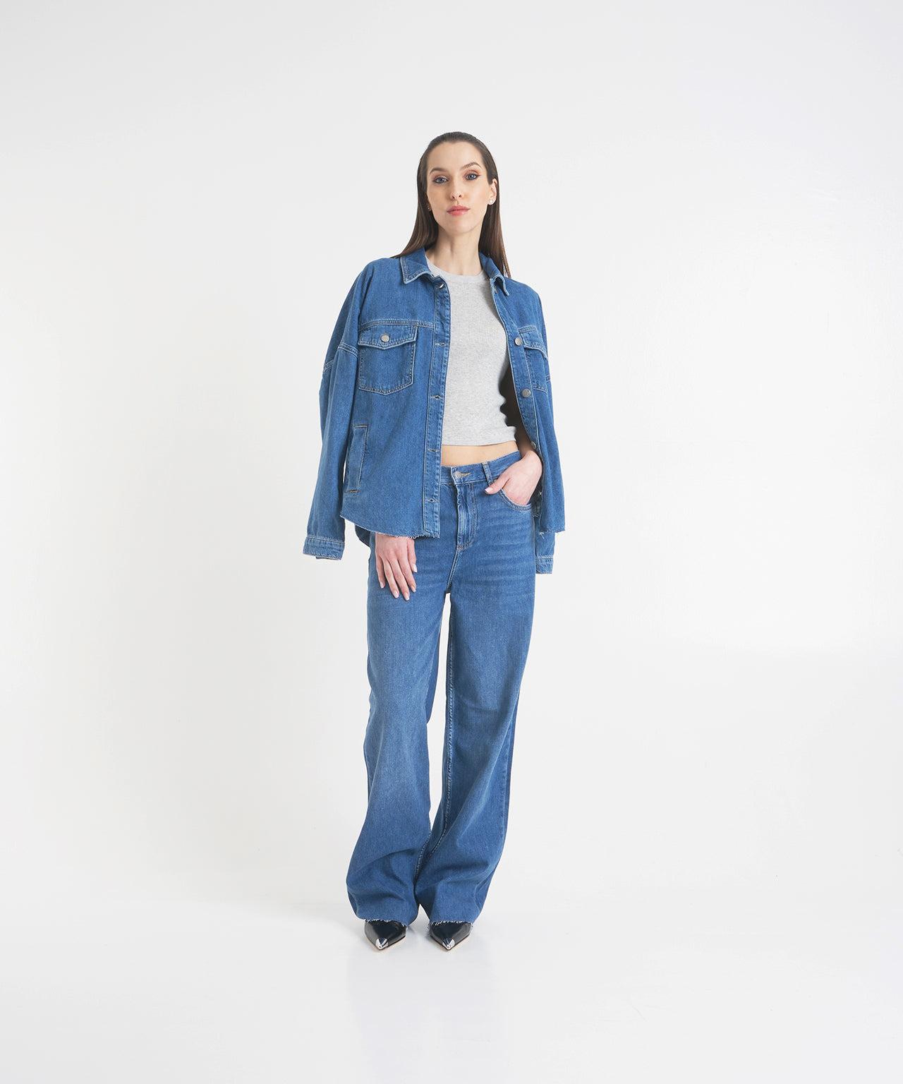 Wide leg jeans Product Image