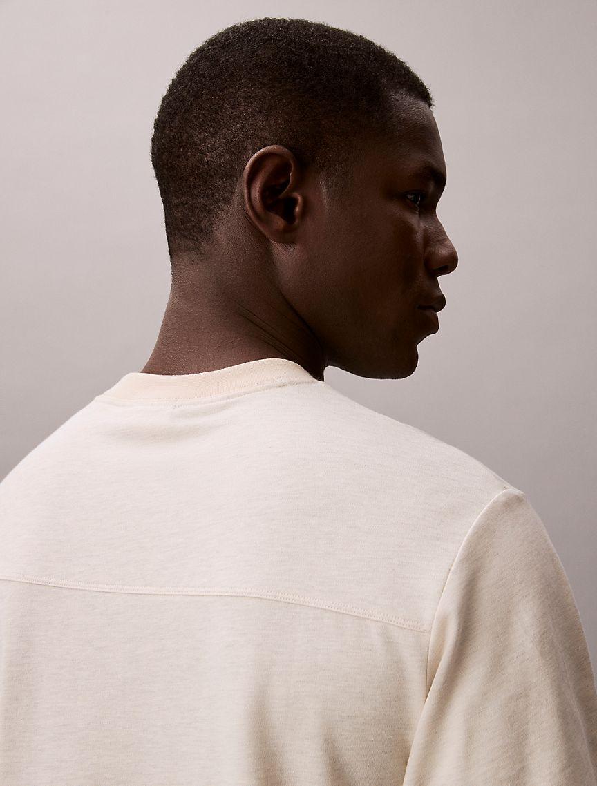 Cotton Blend Relaxed T-Shirt Product Image