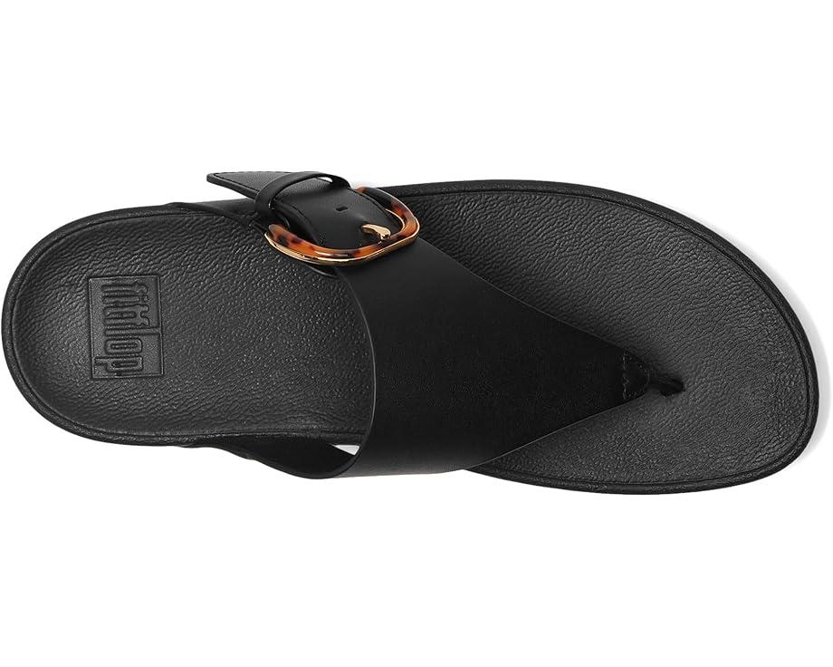 F-Mode Go Adjustable Flatform Toe-Post Sandals Product Image