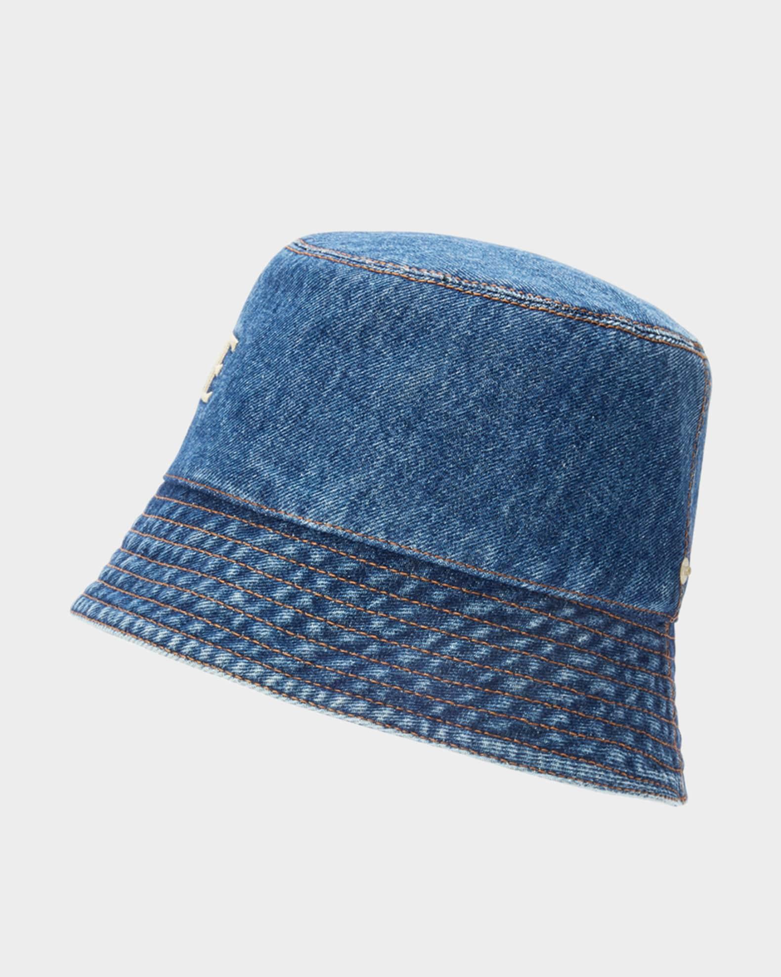 Logo Denim Bucket Hat Product Image