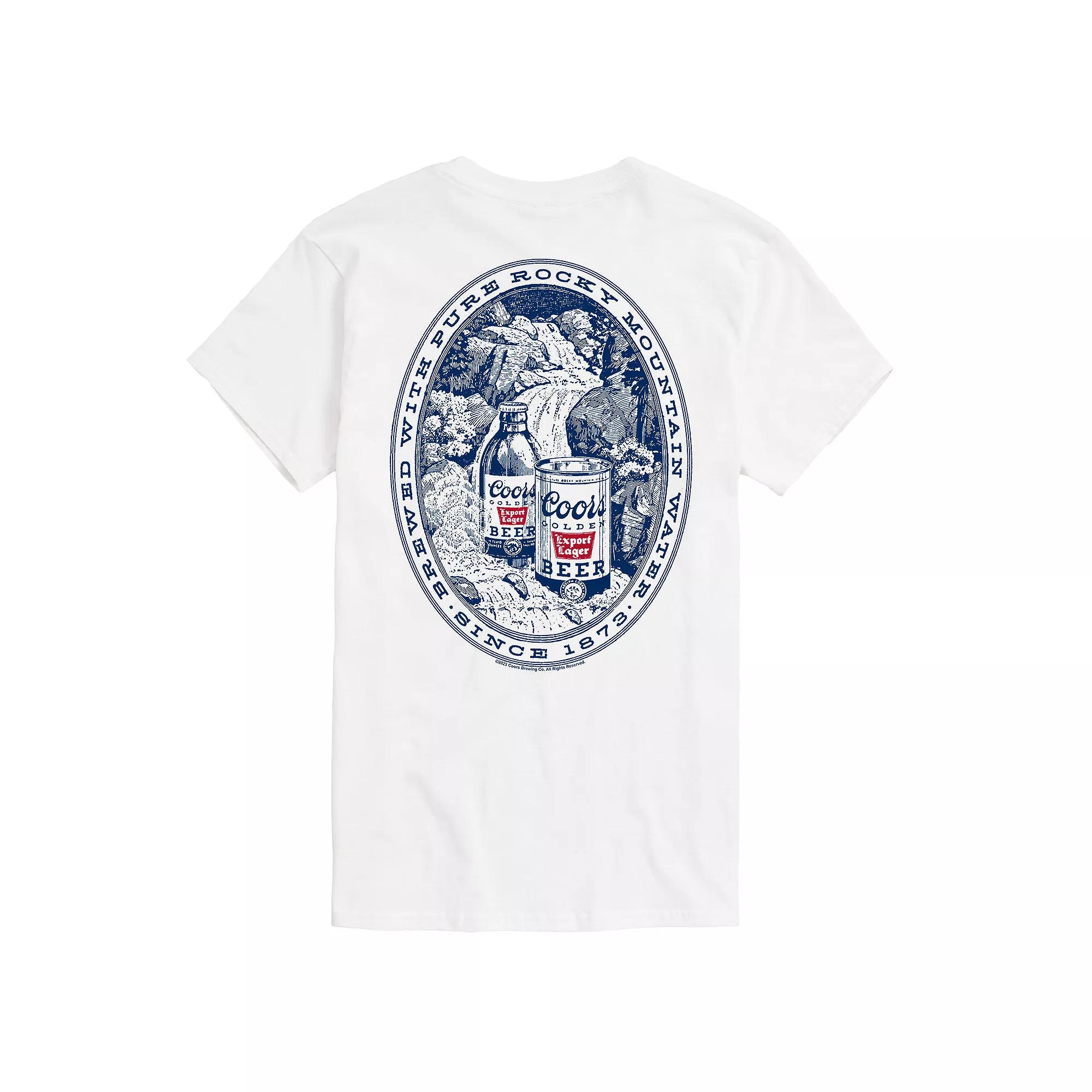 Big & Tall Coors Banquet Rocky Mountain Graphic Tee, Men's,  Product Image