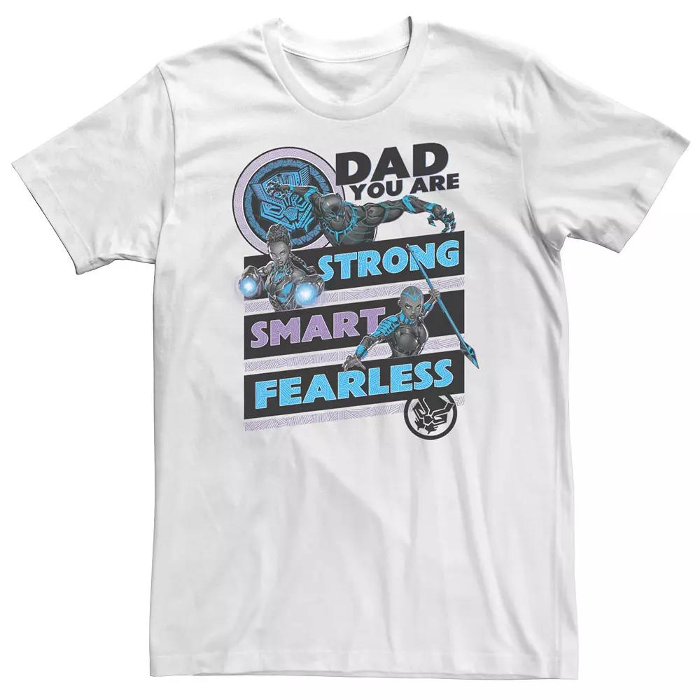 Big & Tall Marvel Black Panther Dad You Are Tee, Men's,  Product Image