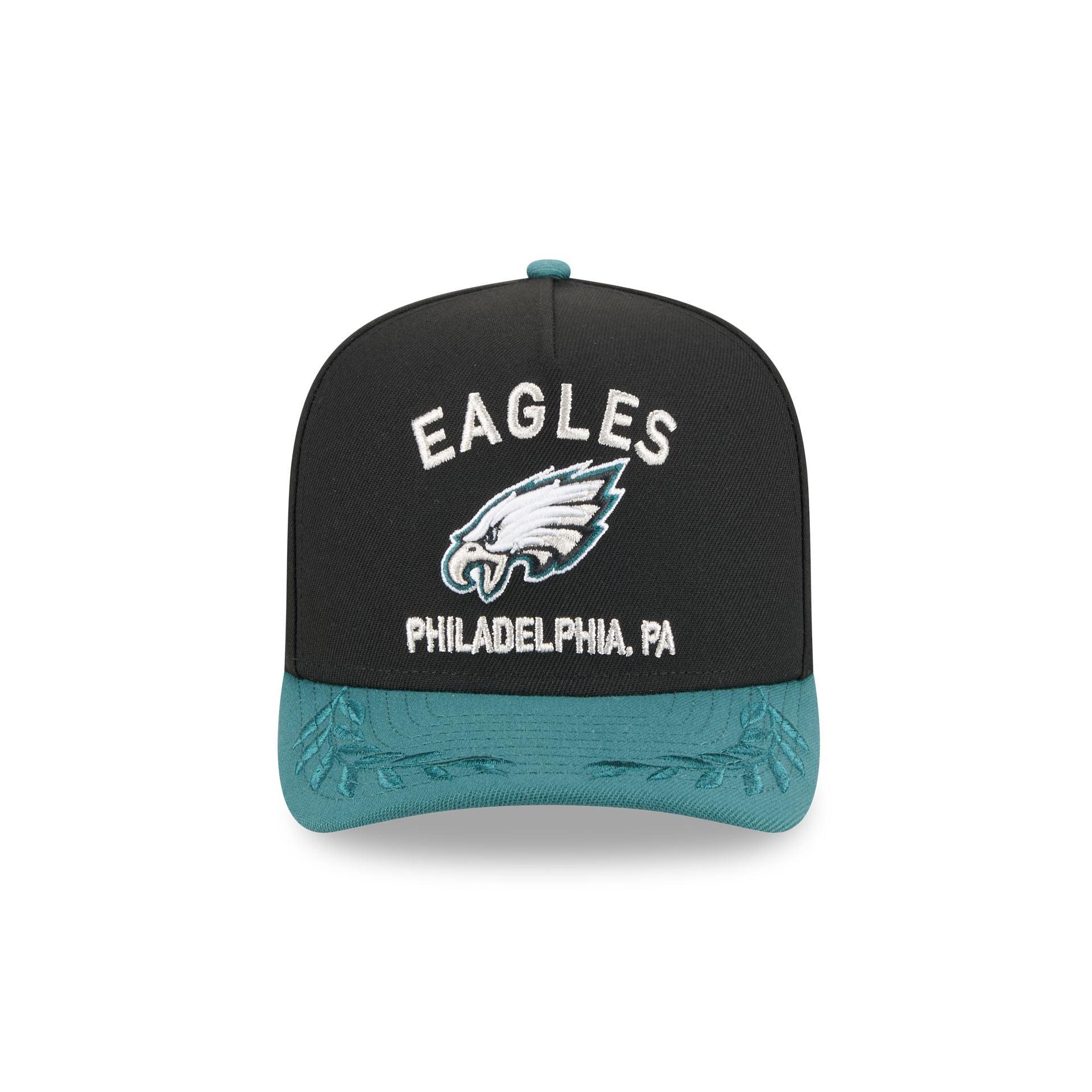 Philadelphia Eagles 2025 Draft 9FIFTY A-Frame Snapback Hat Male Product Image
