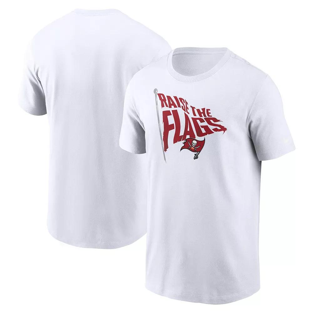 Men's Nike White Tampa Bay Buccaneers Local Essential T-Shirt, Size: Large Product Image