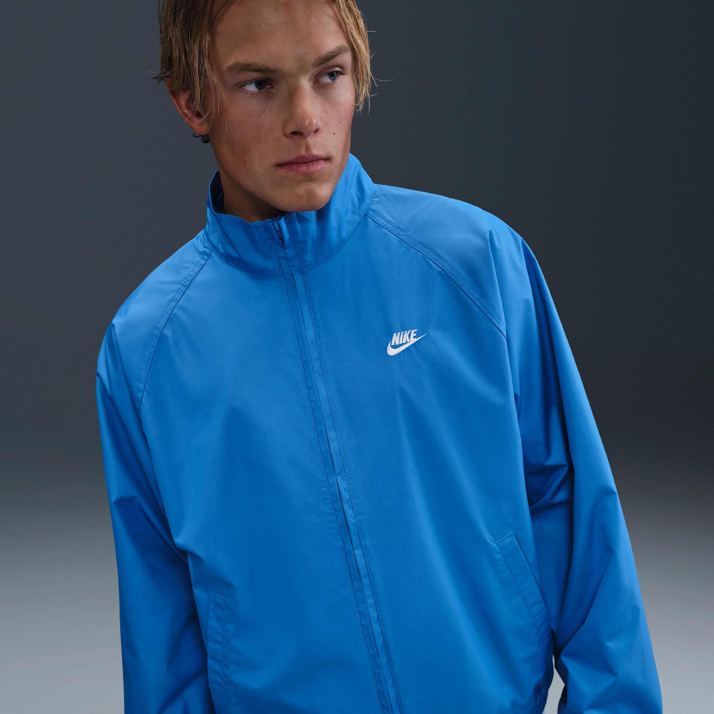 Mens Nike Sportswear Club Roscoe Full-Zip Jacket | HV1139-010 Product Image