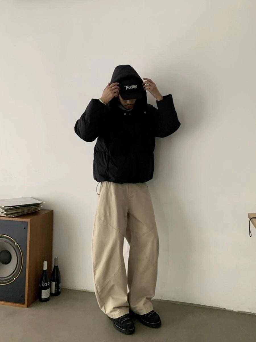 RT No. 18756 RECONSTRUCTED MACHETE STRAIGHT PANTS Product Image