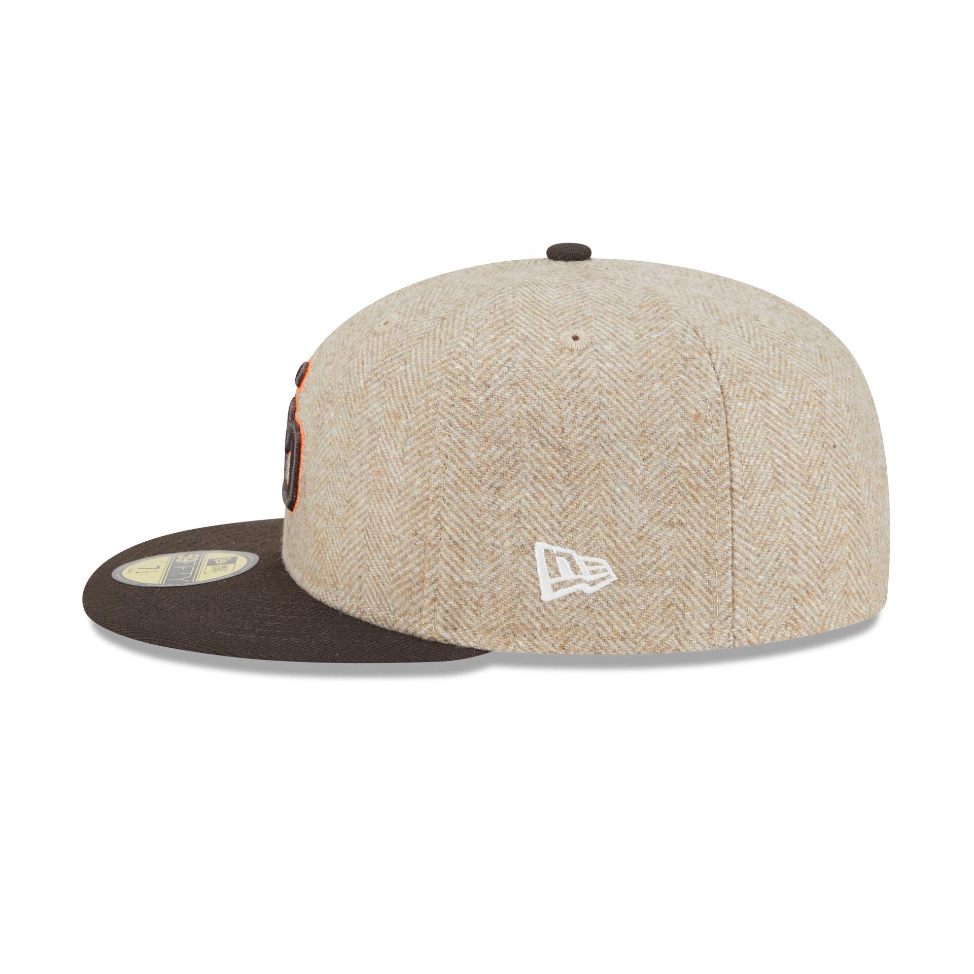 San Diego Padres Herringbone Moon 59FIFTY Fitted Hat Male Product Image