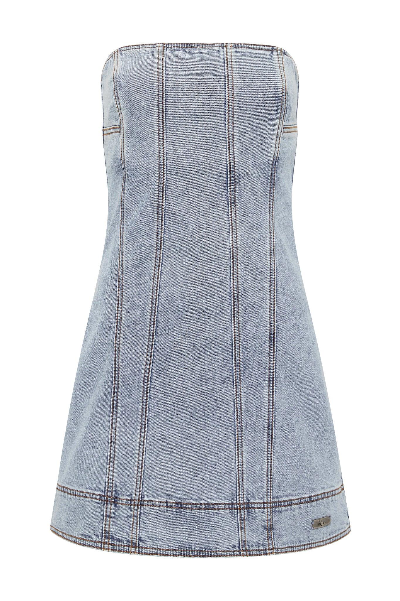 Corie Denim Mini Dress Product Image
