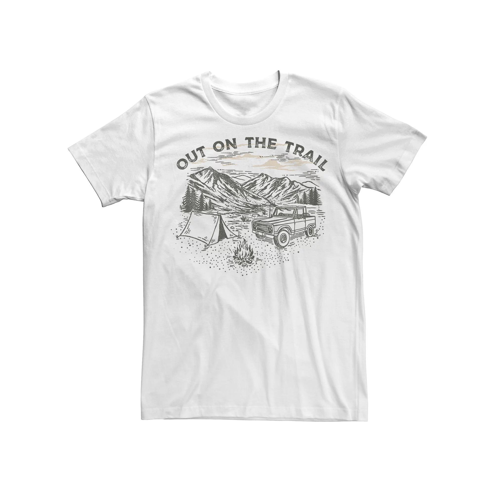 Men's Out On The Trail Tonal Portrait Tee,  Product Image