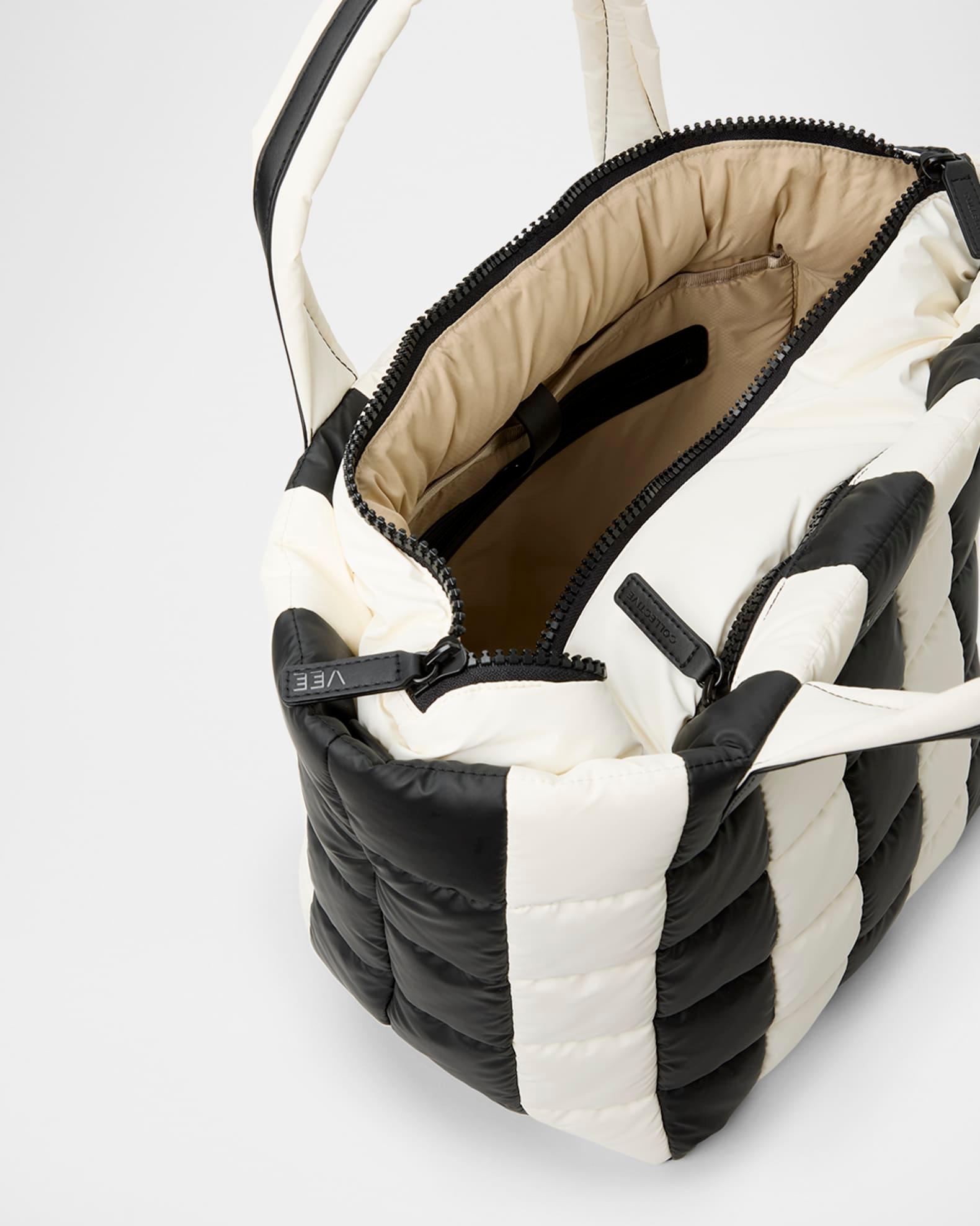 Porter Medium Padded Marshmallow Stripe Tote Bag Product Image