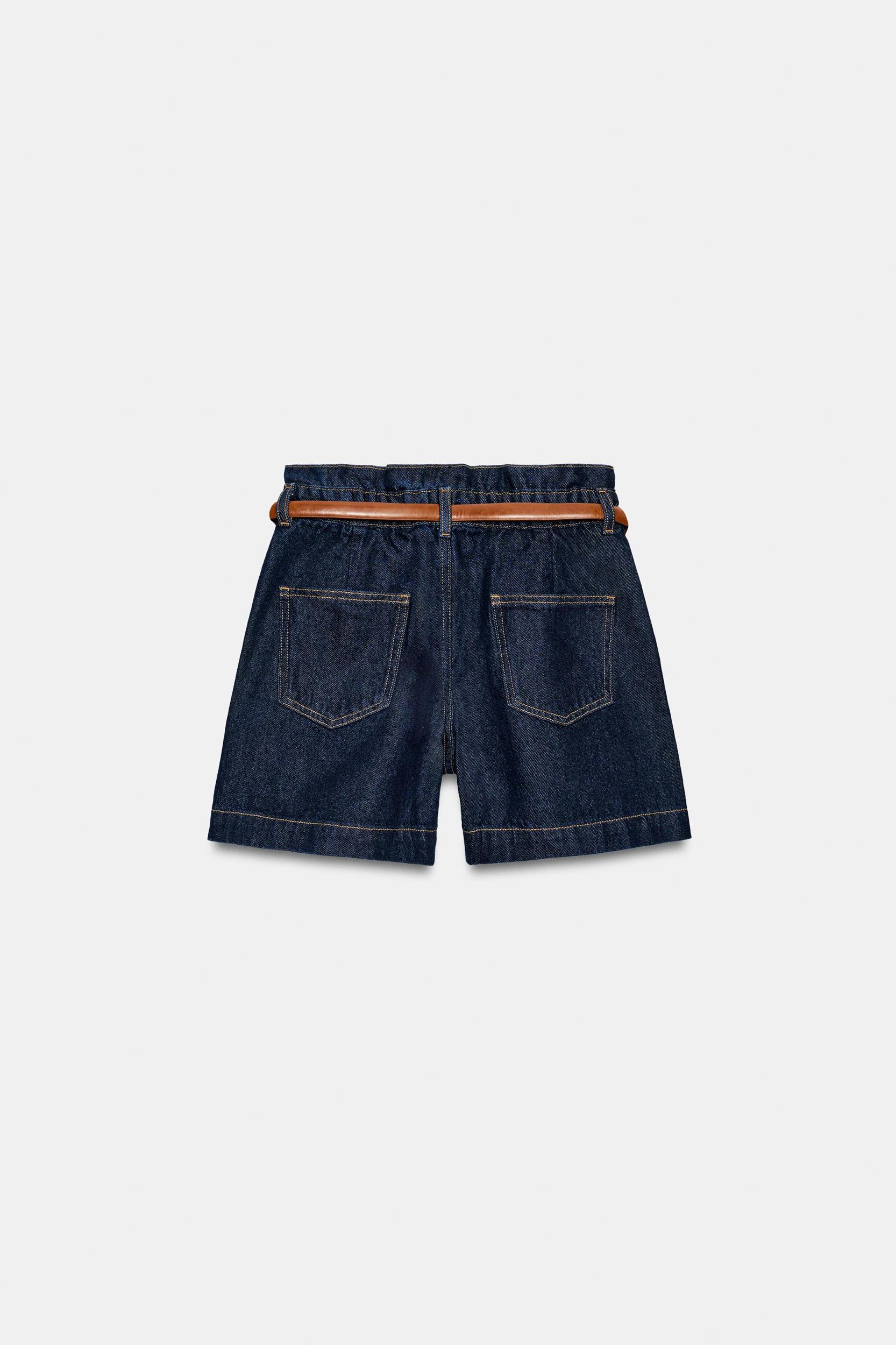 BELTED BAGGY SHORTS Product Image