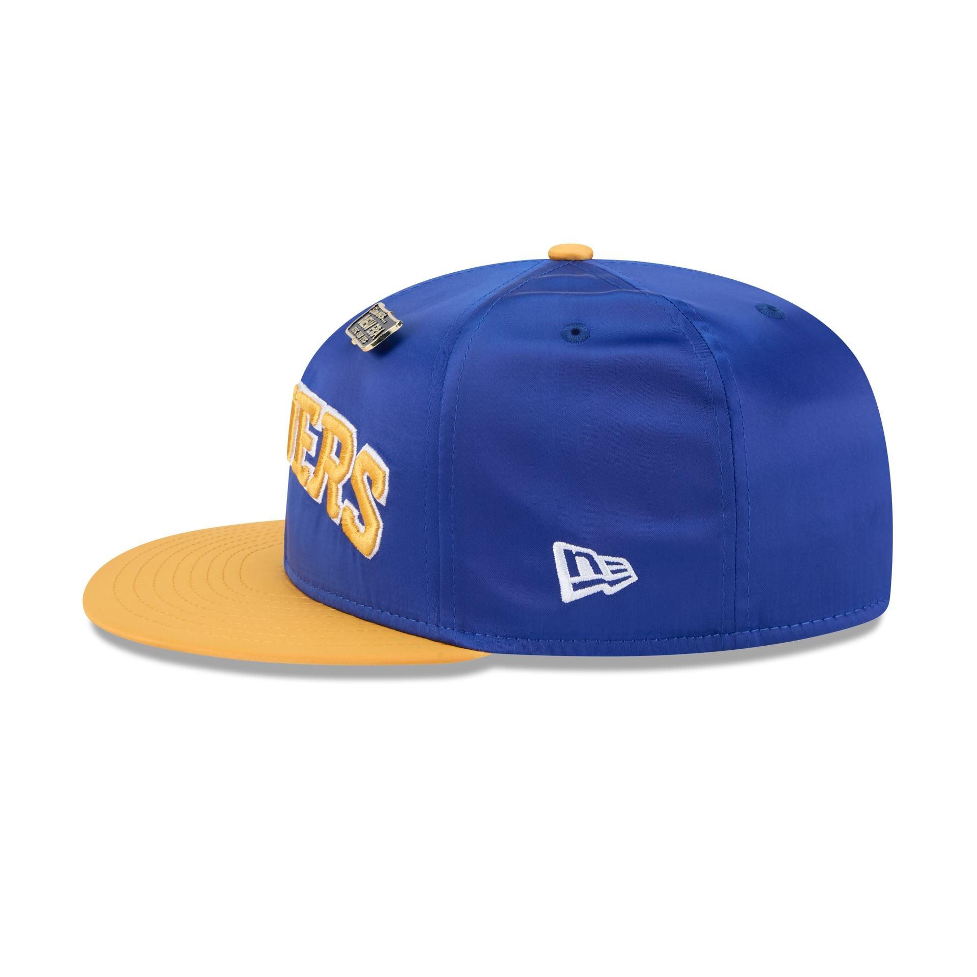 Milwaukee Brewers Spring Satin 59FIFTY Fitted Hat Male Product Image