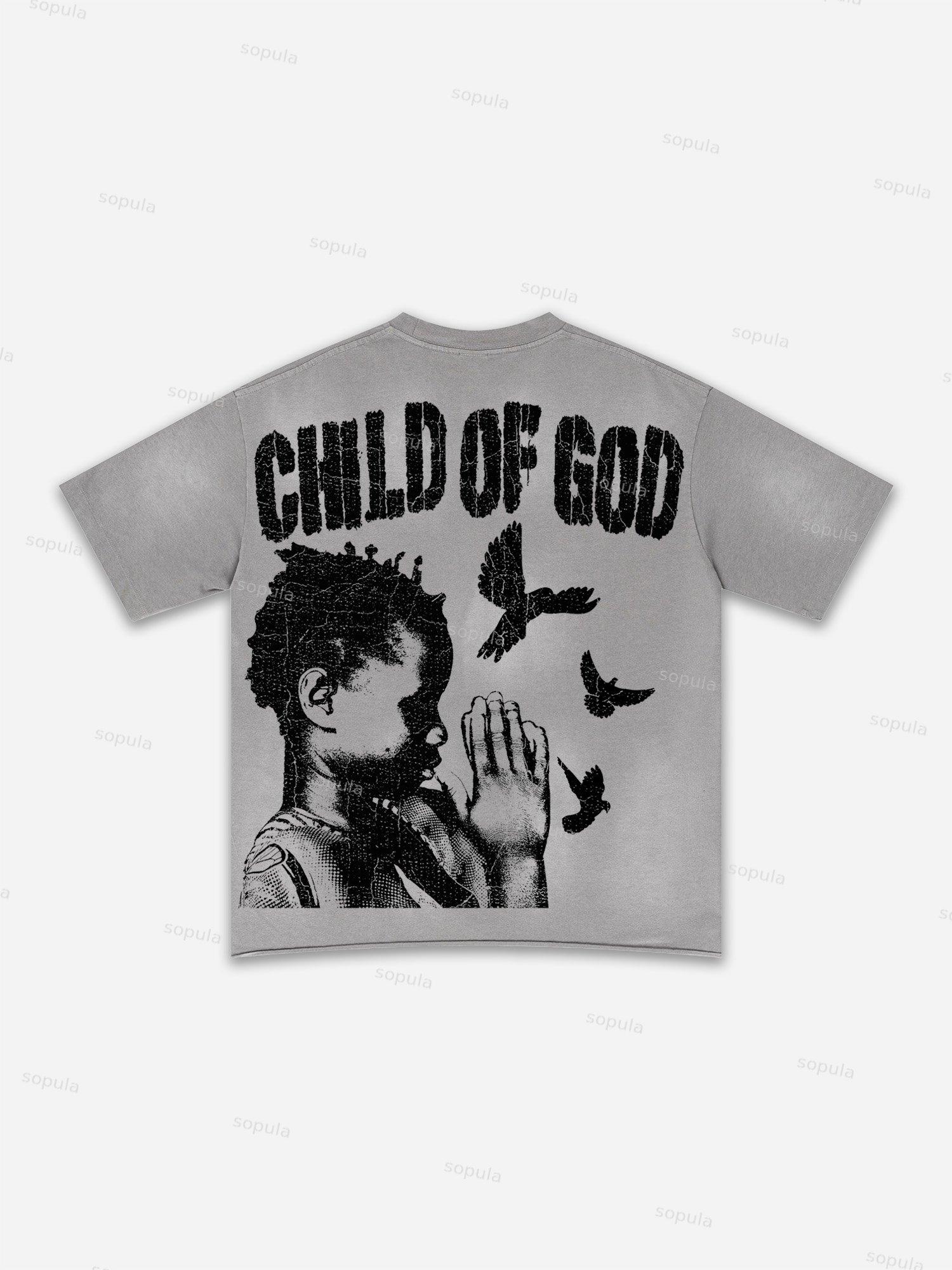 Fly By Choice Graphic Washed T-shirt Product Image