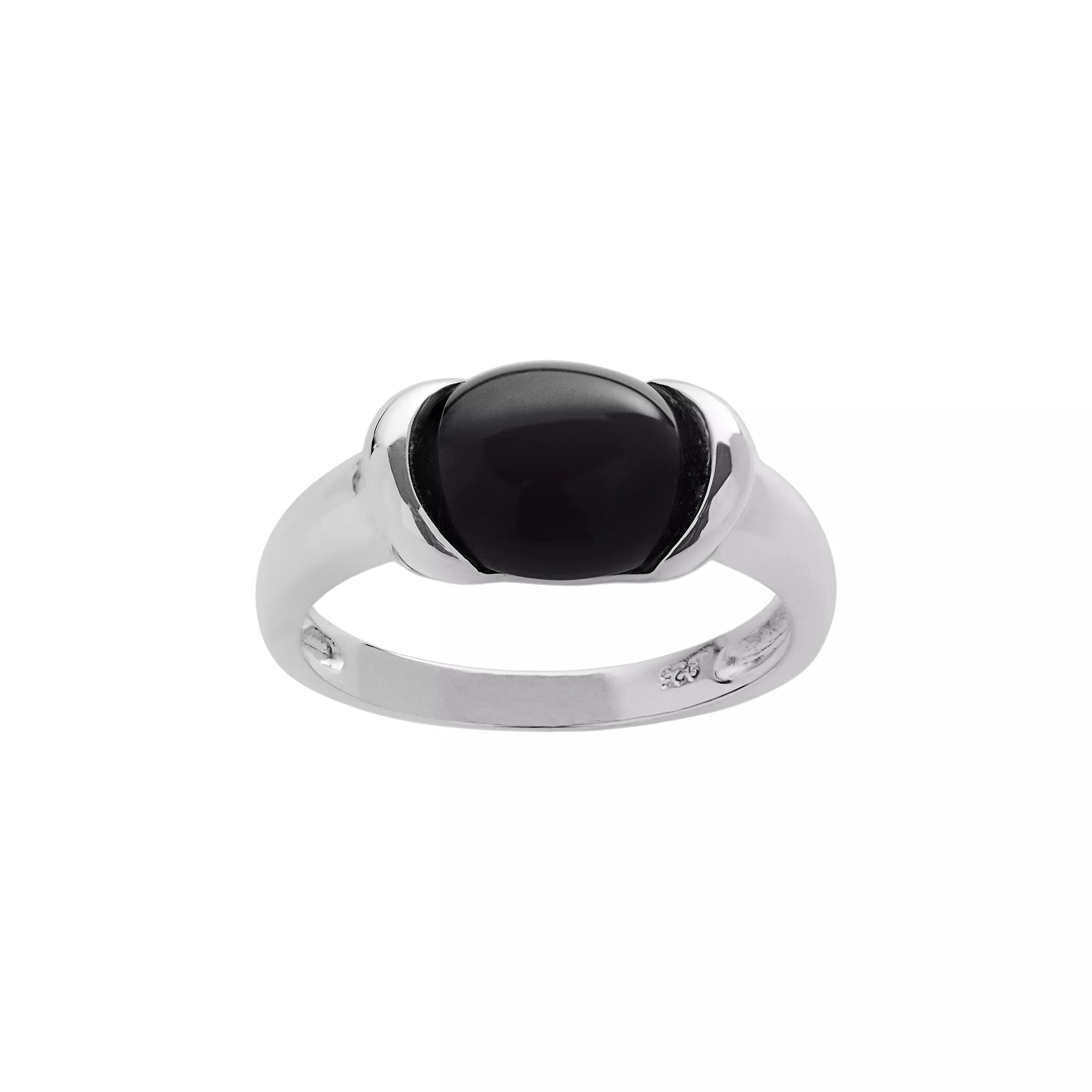 PearLustre by Imperial Onyx Sterling Silver Ring, Women's,  Product Image