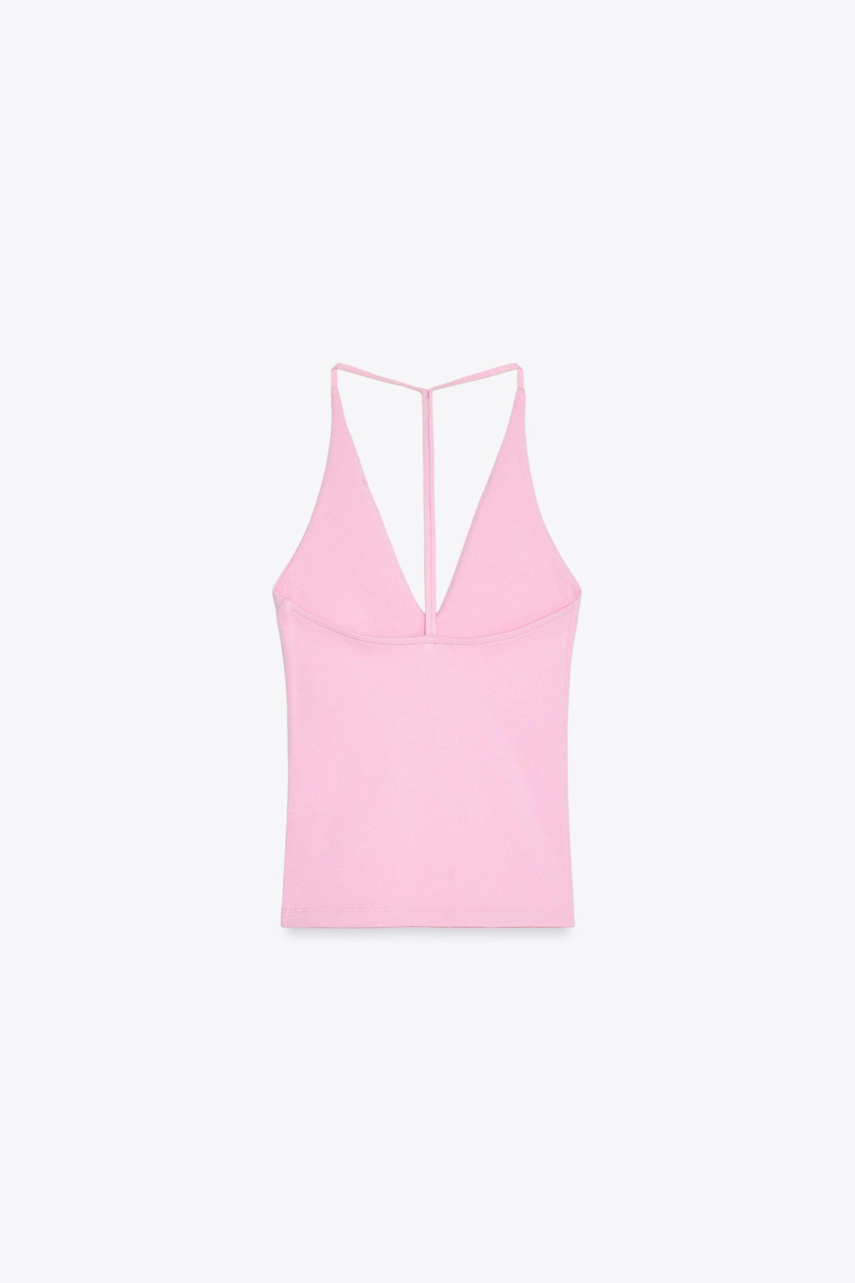 HALTER TOP WITH BACK STRAP Product Image
