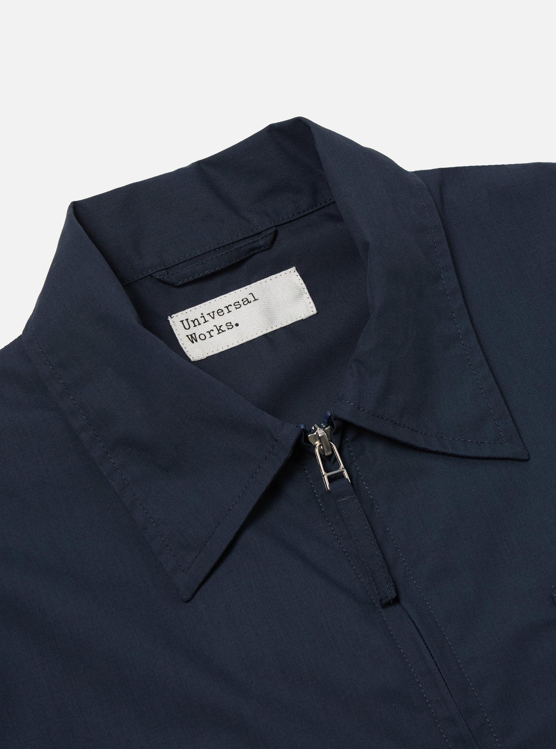 Navy Recycled Polytech Rose Bowl Jacket Product Image