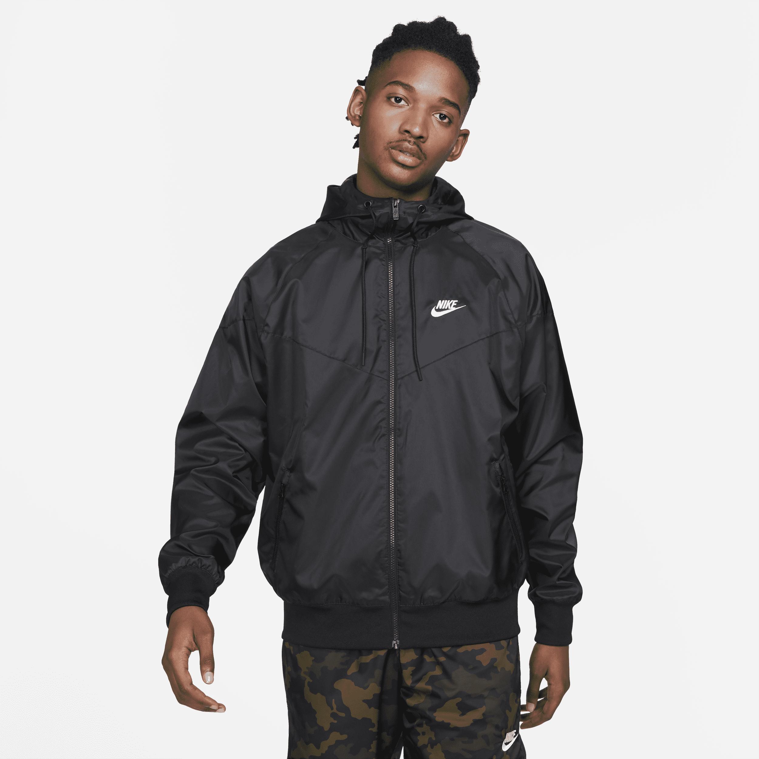 Mens Nike Sportswear Windrunner Hooded Jacket | DA0001-010 Product Image