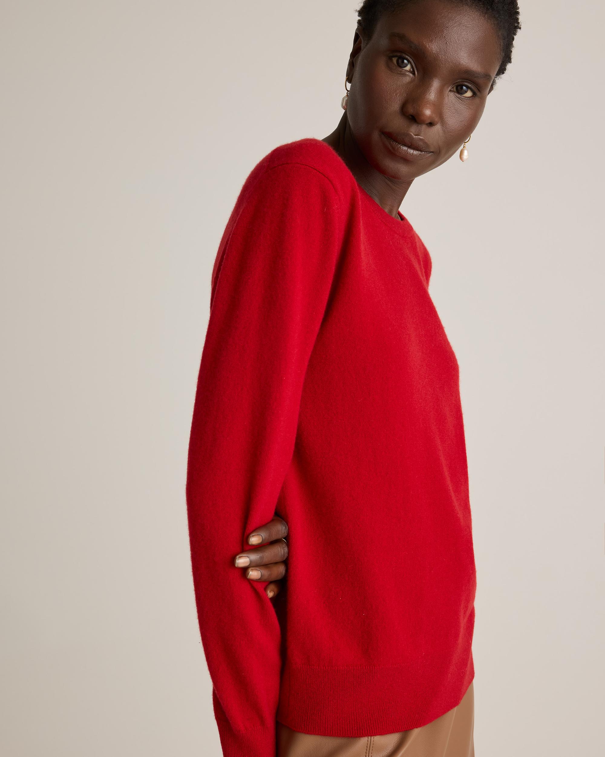 Quince | Women's Mongolian Cashmere Crewneck Sweater Product Image