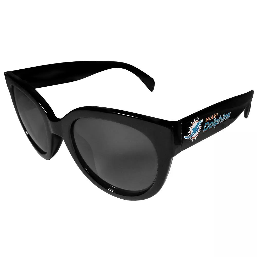 Women's Miami Dolphins Cat-Eye Sunglasses, Team Product Image