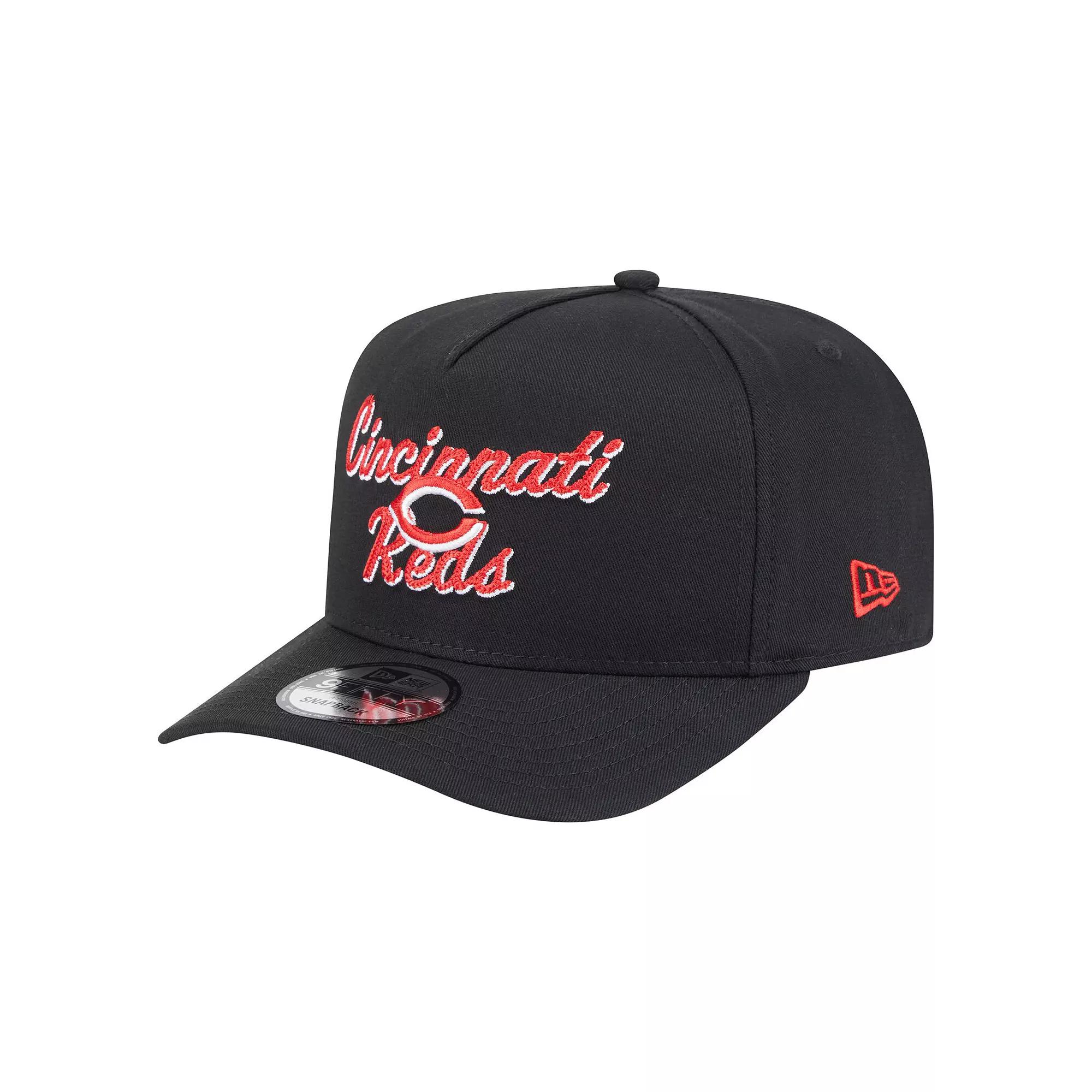 Men's New Era Charcoal LA Clippers Throwback Washed Pre-Curved 9FIFTY Snapback Hat Product Image