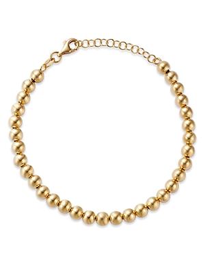 Alberto Amati 14K Yellow Gold Polished Bead Bracelet Product Image