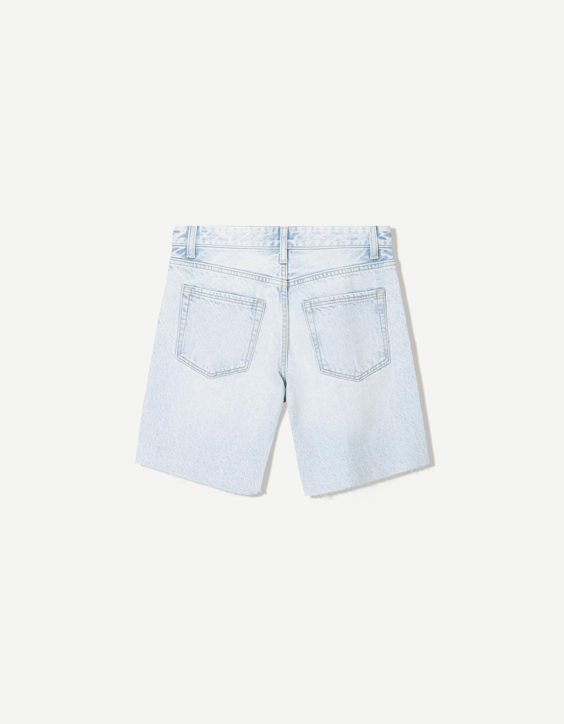 Denim Bermuda shorts Product Image