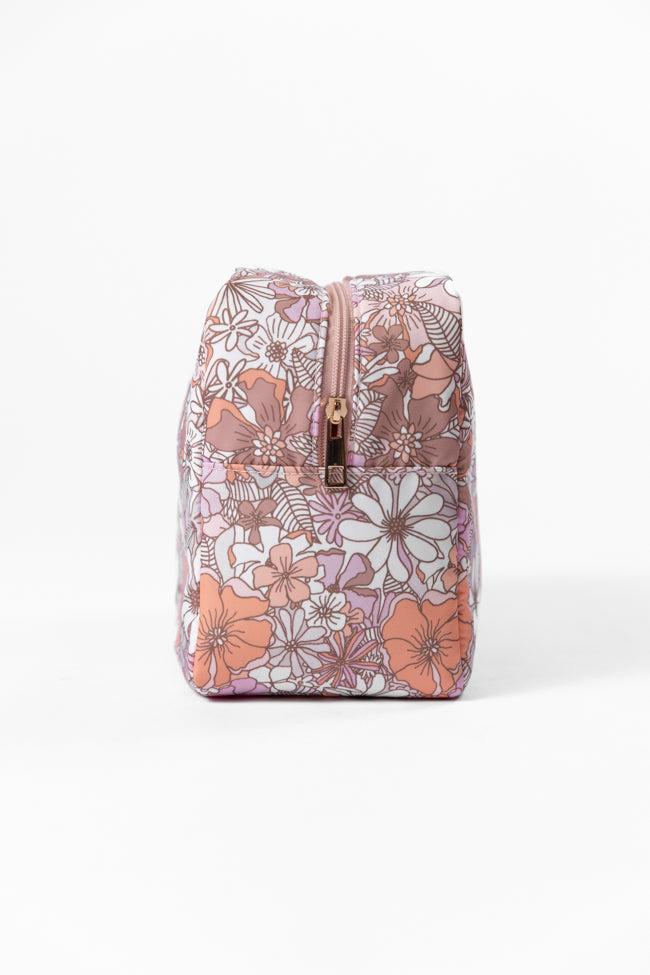 Retro Floral Travel Pouch Set FINAL SALE Product Image