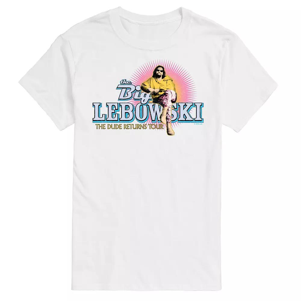 Big & Tall The Big Lebowski Returns to Tour Tee, Men's,  Product Image