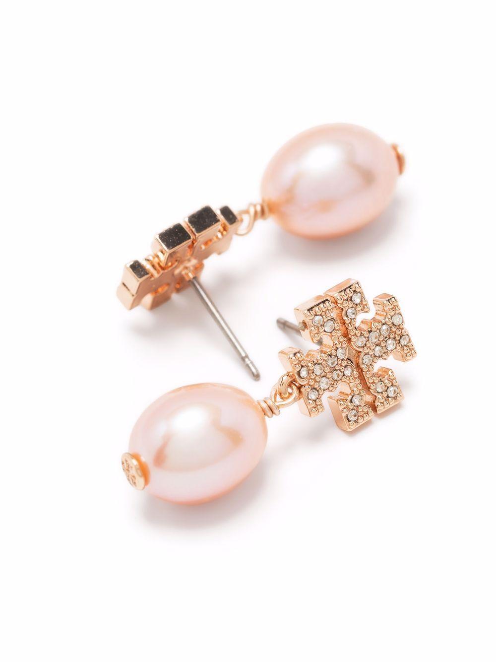 mother of pearl drop earrings Product Image