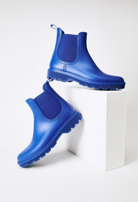 JustFab Margaux Platform Loafer Pump Womens Black/ White Size 8.5 Product Image