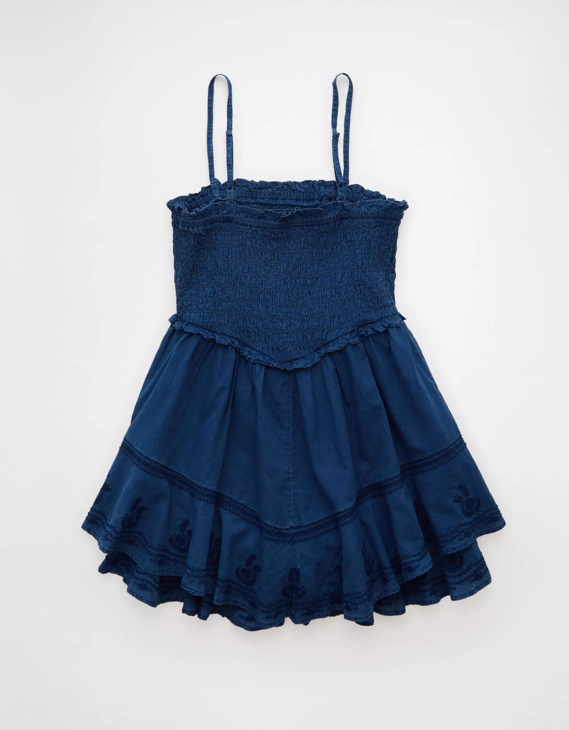 AE Bella Ruffle Tiered Romper Product Image