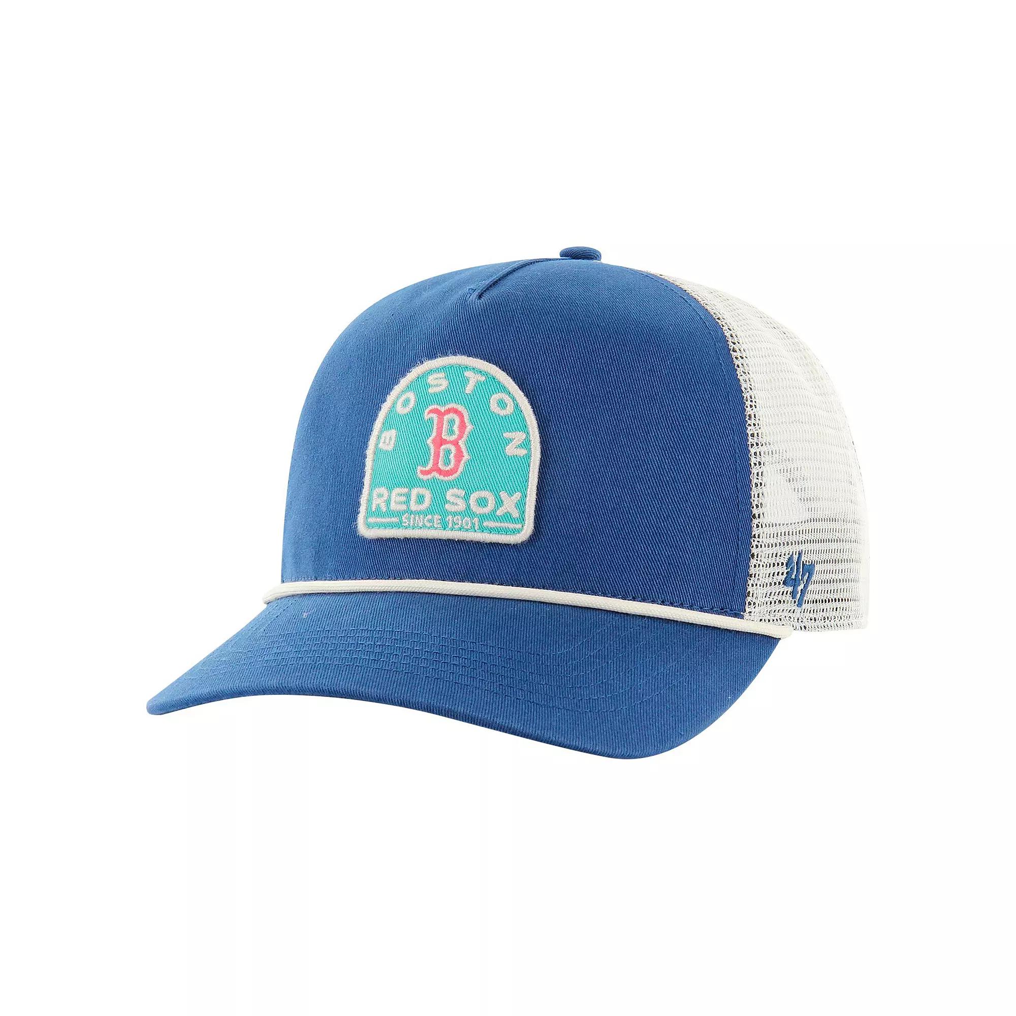 Men's '47 Navy Boston Red Sox Cypress Trucker Hitch Adjustable Hat, Blue Product Image