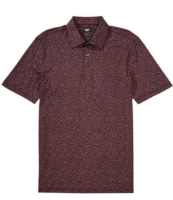 Faherty Movement Pique Short Sleeve Polo Shirt Product Image