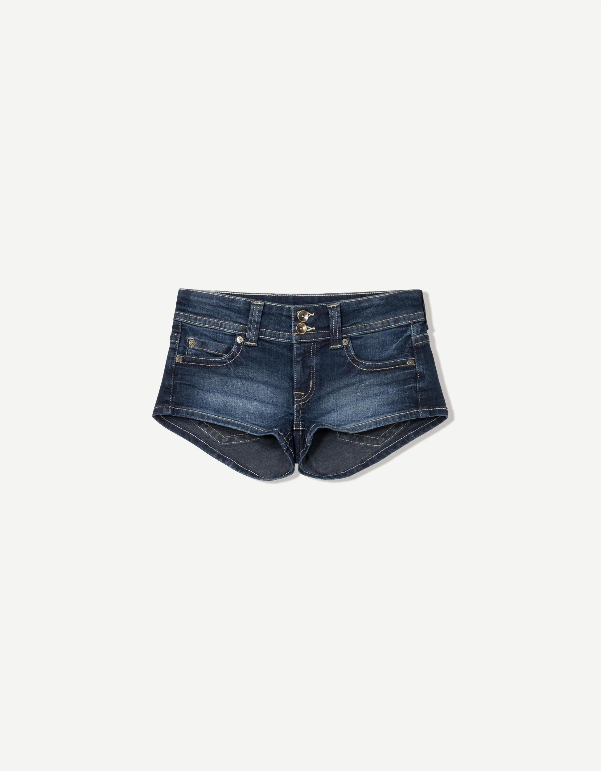 Mini denim shorts Product Image