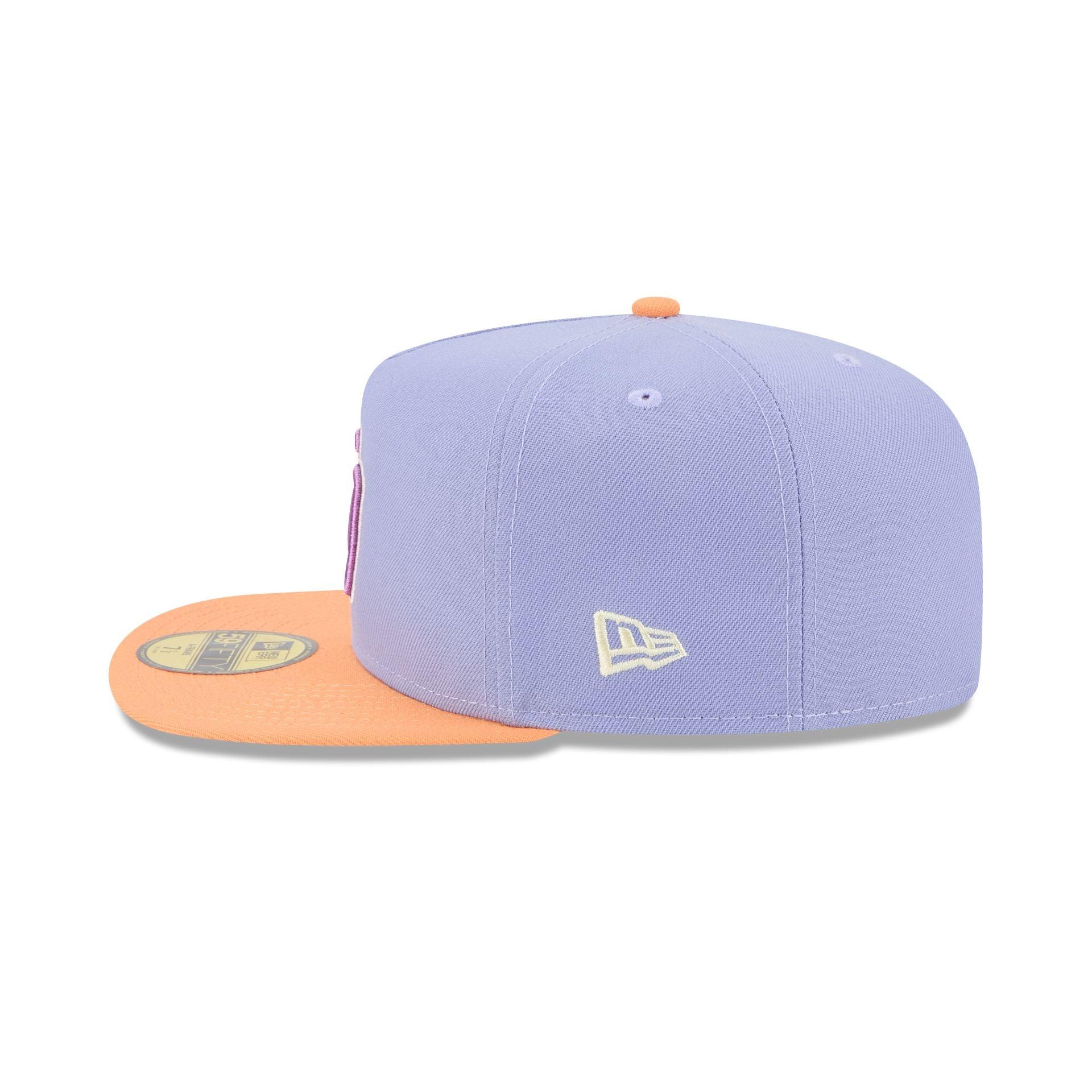 San Diego Padres Lavender 59FIFTY A-Frame Fitted Hat Male Product Image