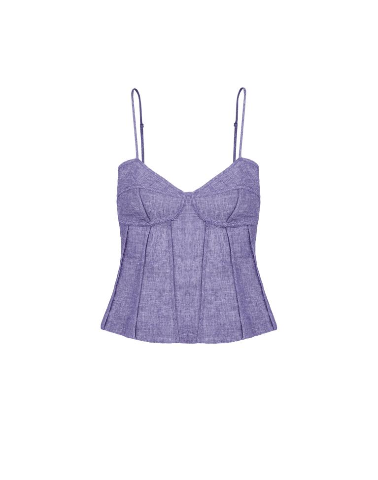 Nita Top - Le Bleu Product Image