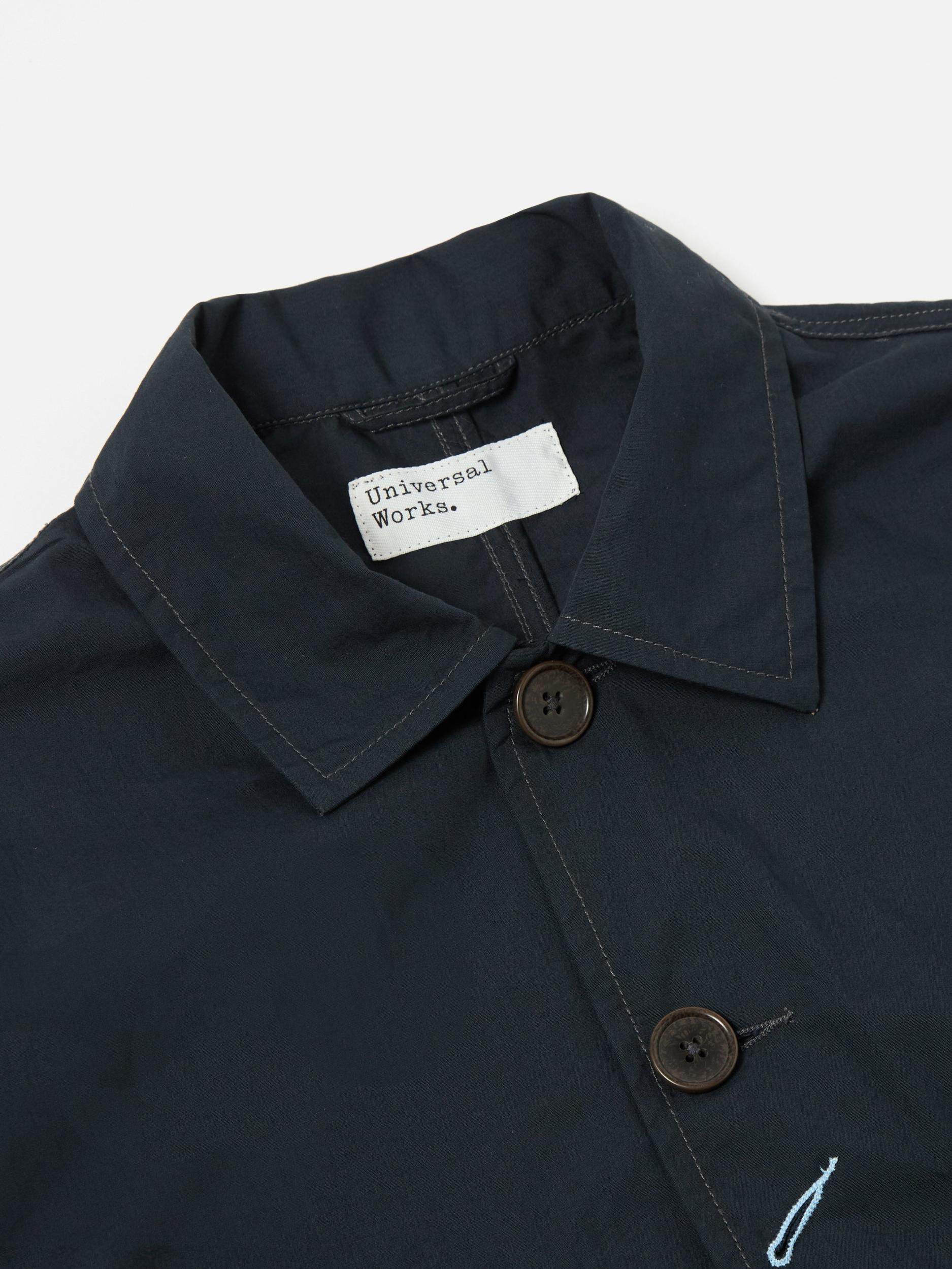 Navy Broad Cloth Original Bakers Jacket Product Image