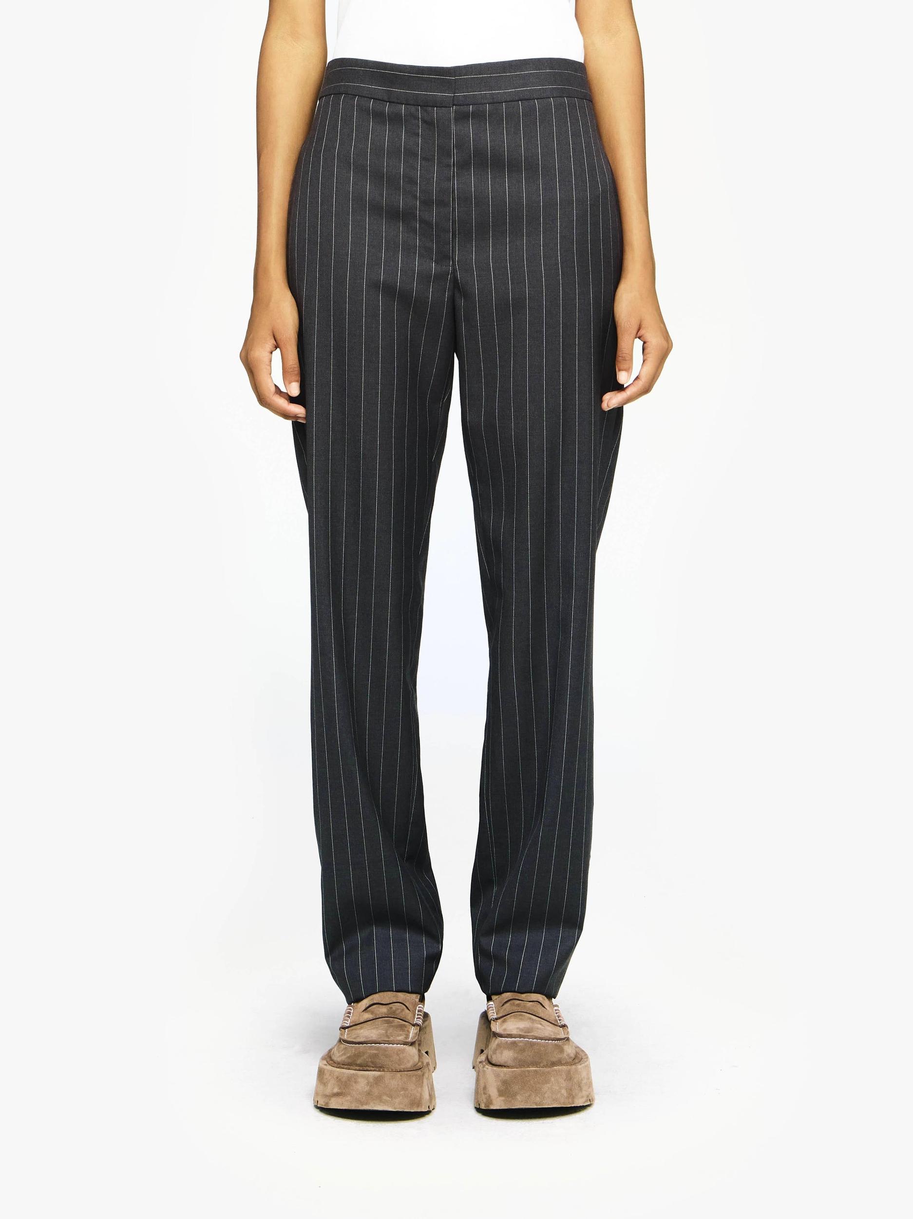 STRAIGHT LEG TAILORED TROUSERS Product Image
