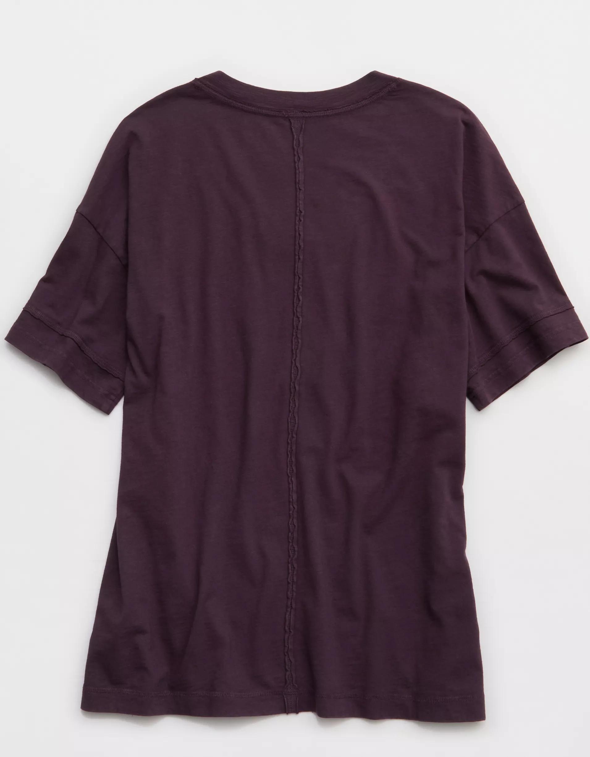 Aerie Voop Oversized Boyfriend T-Shirt Women's Product Image
