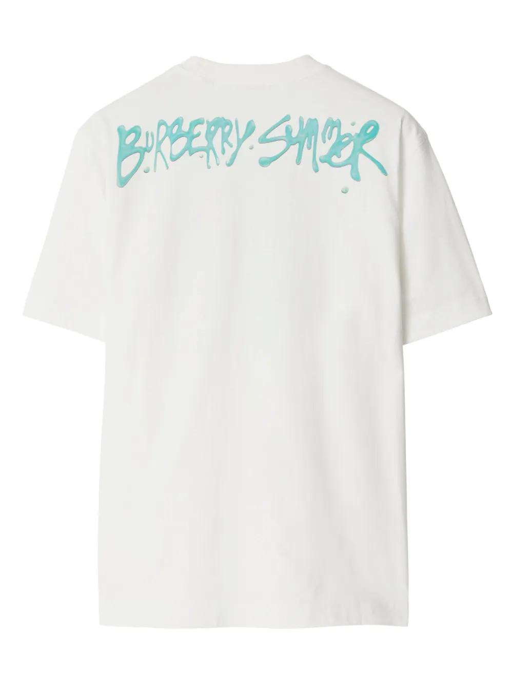 Frog crew-neck cotton T-shirt  Product Image