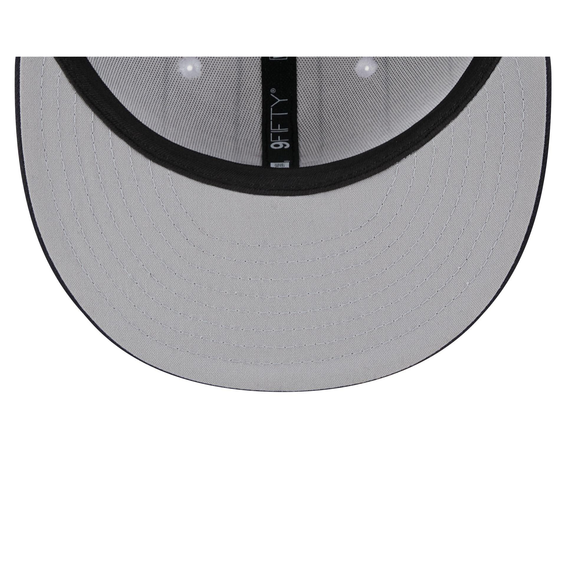 Myrtle Beach Pelicans Theme Night Navy Sidepatch59FIFTY Fitted Hat Male Product Image