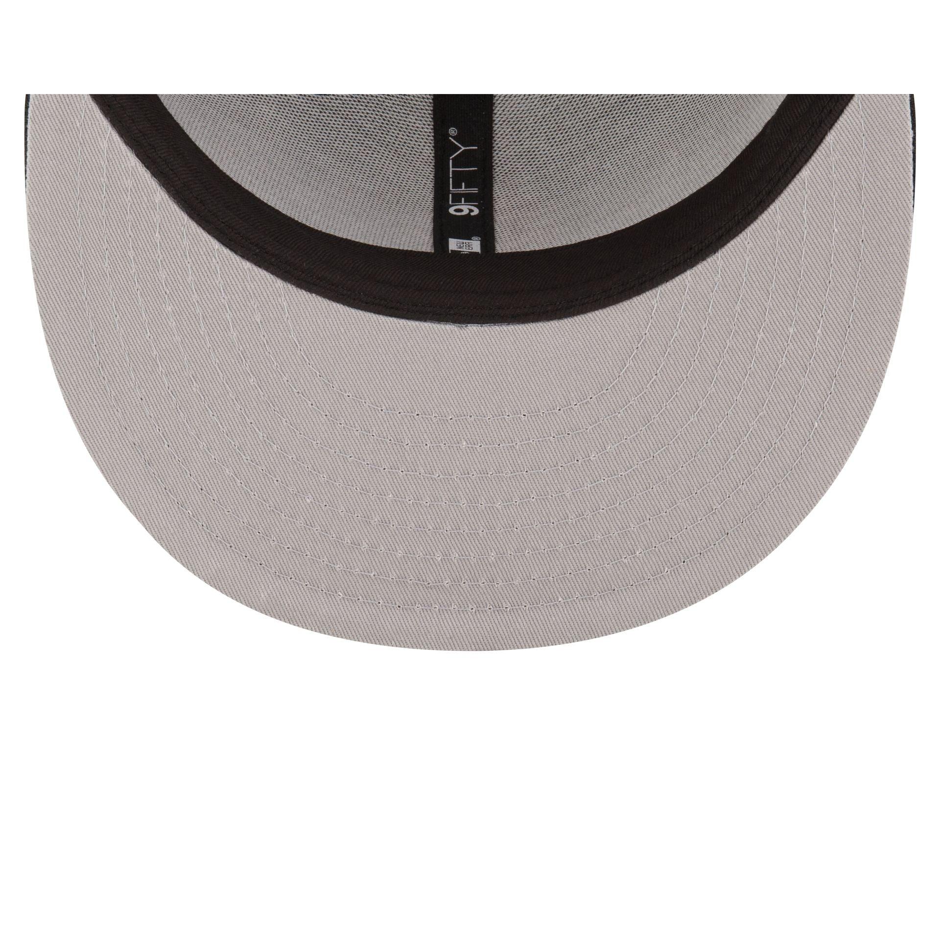 Cincinnati Reds Wheat Retro Crown 9FIFTY Snapback Hat Male Product Image