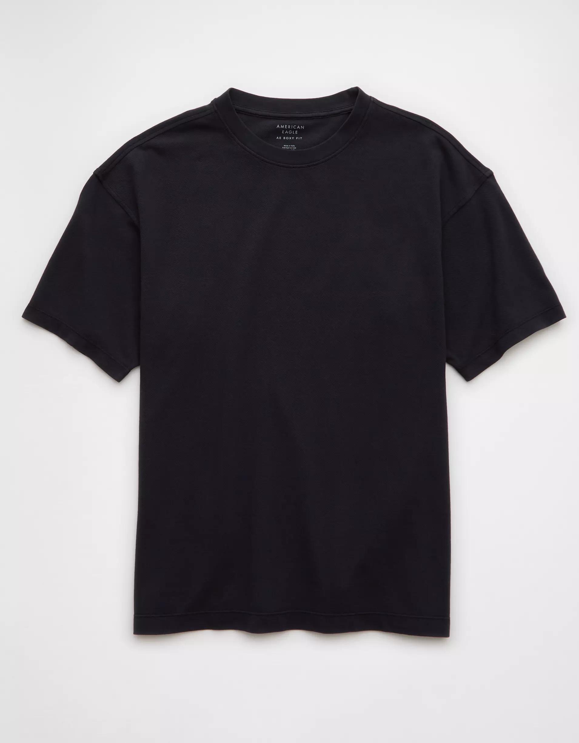 AE Boxy Pique T-Shirt Product Image