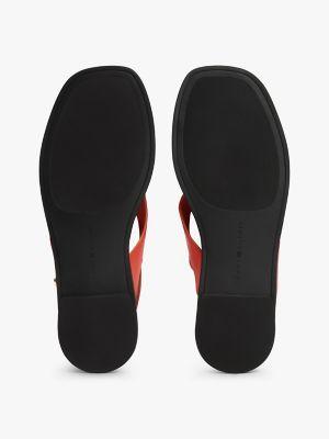 Flat Leather Slingback Sandal Product Image