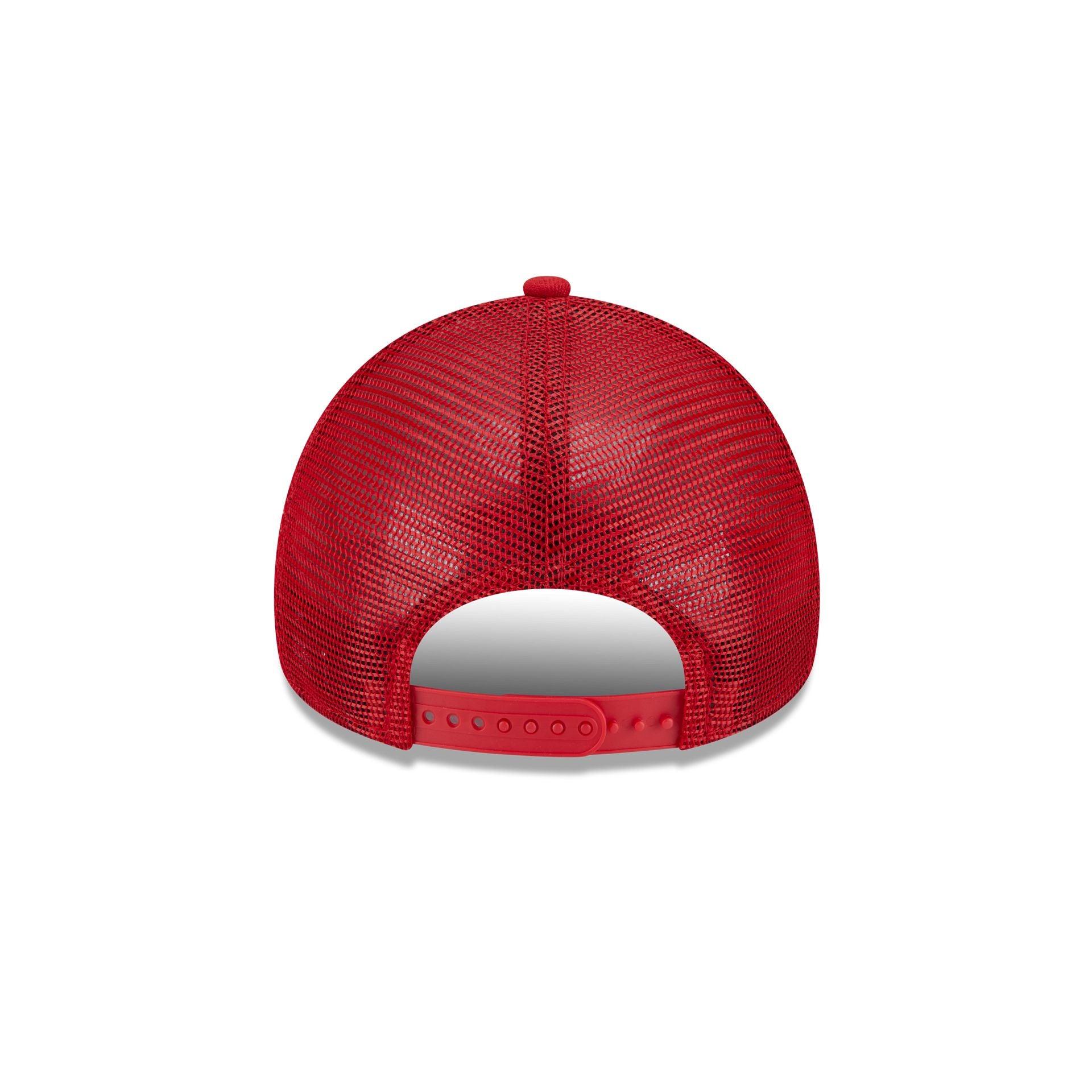 Toronto Raptors Classic Edition Black 9FORTY A-Frame Trucker Hat Male Product Image